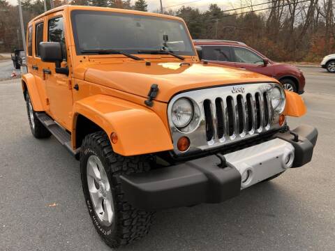 2013 Jeep Wrangler Unlimited for sale at Dracut's Car Connection in Methuen MA