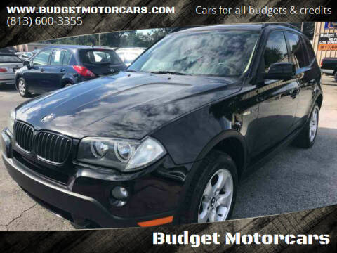 2008 BMW X3 for sale at Budget Motorcars in Tampa FL