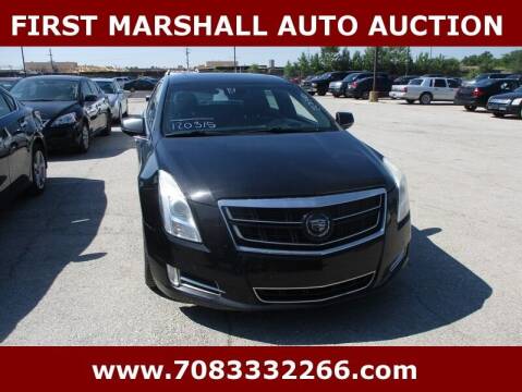 2014 Cadillac XTS for sale at First Marshall Auto Auction in Harvey IL