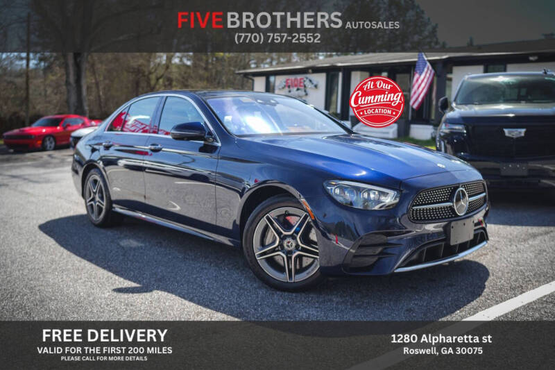 2021 Mercedes-Benz E-Class E 450 4MATIC
