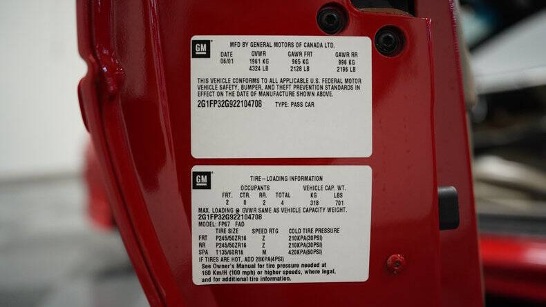 2002 Chevrolet Camaro Z28