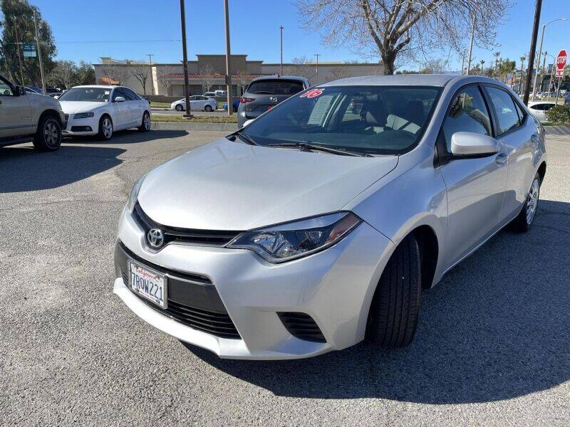 2016 Toyota Corolla for sale at LA MOTEURS LLC in Valencia CA