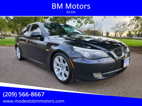 2008 BMW 5 Series for sale at BM Motors in Modesto CA