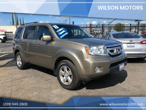 2011 Honda Pilot for sale at WILSON MOTORS in Stockton CA