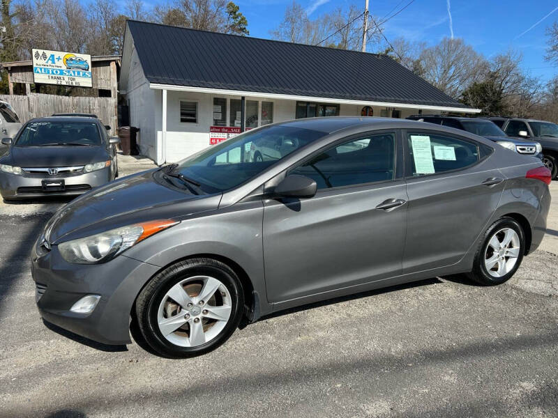 2013 Hyundai Elantra for sale at A Plus Auto Sales & Repair in High Point NC