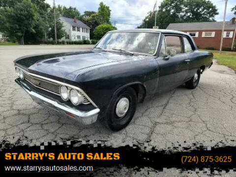 1966 Chevrolet Chevelle for sale at STARRY'S AUTO SALES in New Alexandria PA