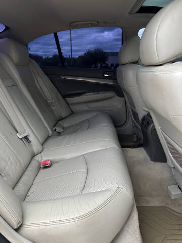 2011 Infiniti G37 Sedan x Sport Appearance Edition