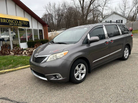 2013 Toyota Sienna for sale at Bronco Auto in Kalamazoo MI