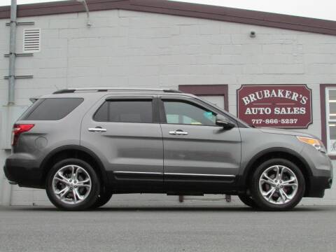 2013 Ford Explorer for sale at Brubakers Auto Sales in Myerstown PA