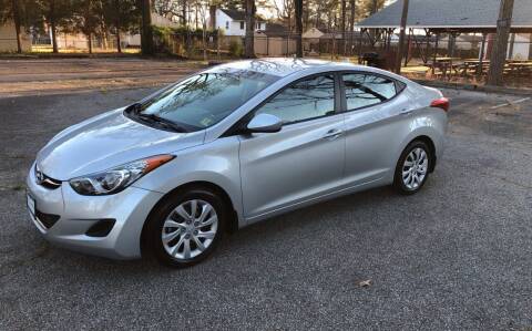 2013 Hyundai Elantra for sale at Distinct Motors LLC in Mechanicsville VA