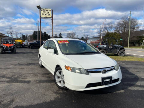 2007 Honda Civic for sale at Conklin Cycle Center in Binghamton NY