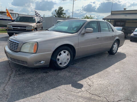 2004 Cadillac DeVille for sale at AJOULY AUTO SALES in Moore OK