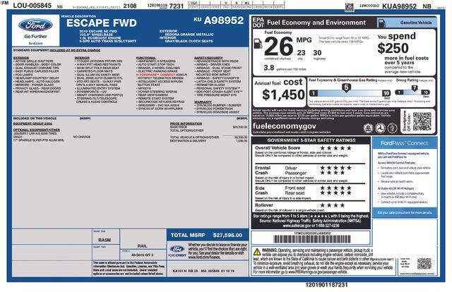 2019 Ford Escape SE