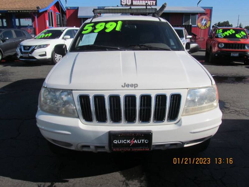 2002 Jeep Grand Cherokee for sale at Quick Auto Sales in Ceres CA