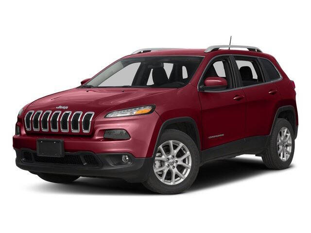 Red 2017 Jeep Cherokee Latitude 4x4 Latitude 4dr SUV 1
