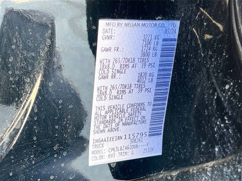 2024 Nissan Titan SV