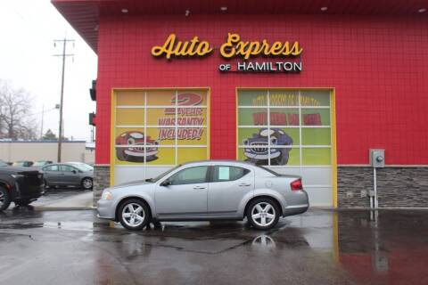 2013 Dodge Avenger for sale at AUTO EXPRESS OF HAMILTON LLC in Hamilton OH