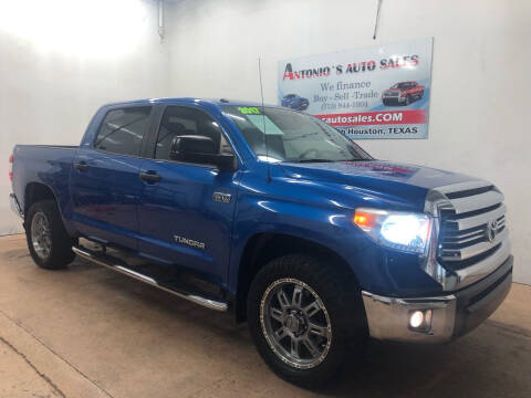 2017 Toyota Tundra for sale at Antonio's Auto Sales in South Houston TX