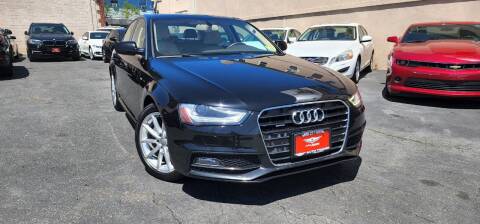 2014 Audi A4 for sale at Auto Trader Wholesale Inc in Saddle Brook NJ