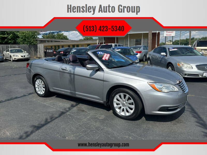 2013 Chrysler 200 for sale at Hensley Auto Group in Middletown OH