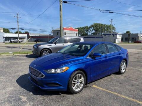 2018 Ford Fusion for sale at FAB Auto Inc in Roseville MI