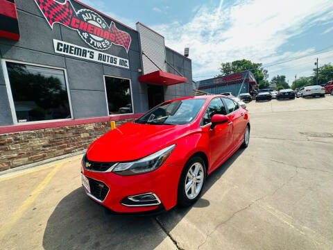 2016 Chevrolet Cruze for sale at Chema's Autos & Tires in Tyler TX