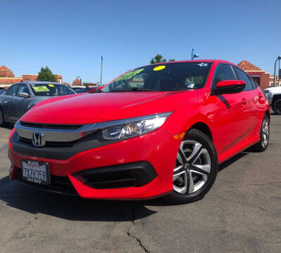 2017 Honda Civic for sale at Lugo Auto Group in Sacramento CA