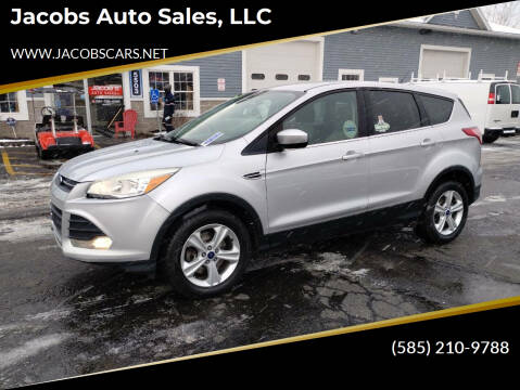 2015 Ford Escape for sale at Jacobs Auto Sales, LLC in Spencerport NY