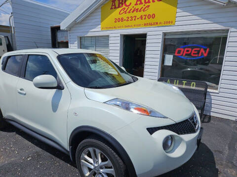 2012 Nissan JUKE for sale at ABC AUTO CLINIC CHUBBUCK in Chubbuck ID