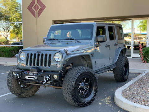 2014 Jeep Wrangler Unlimited for sale at SNB Motors in Mesa AZ