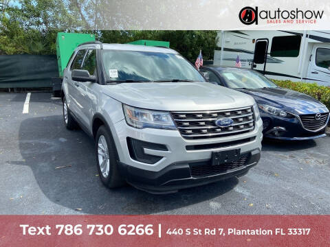 2017 Ford Explorer for sale at AUTOSHOW SALES & SERVICE in Plantation FL