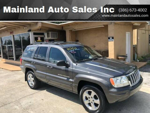 2004 Jeep Grand Cherokee for sale at Mainland Auto Sales Inc in Daytona Beach FL