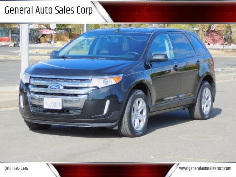 2013 Ford Edge for sale at General Auto Sales Corp in Sacramento CA