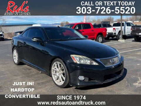 2010 Lexus IS 350C for sale at Red's Auto and Truck in Longmont CO