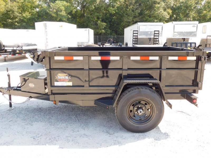 2024 Covered Wagon Trailers Prospector 5X8 Single Axle wit