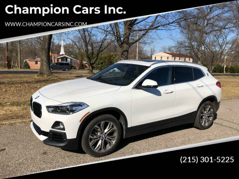 2019 BMW X2 for sale at Champion Cars Inc. in Philadelphia PA