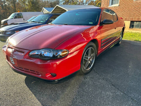 2004 Chevrolet Monte Carlo for sale at Regional Auto Sales in Madison Heights VA