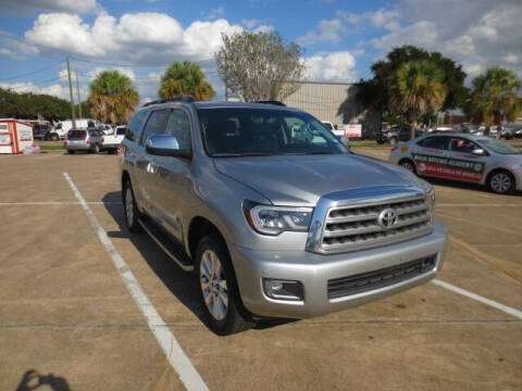 2012 Toyota Sequoia for sale at MOTORS OF TEXAS in Houston TX