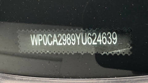 2000 Porsche Boxster