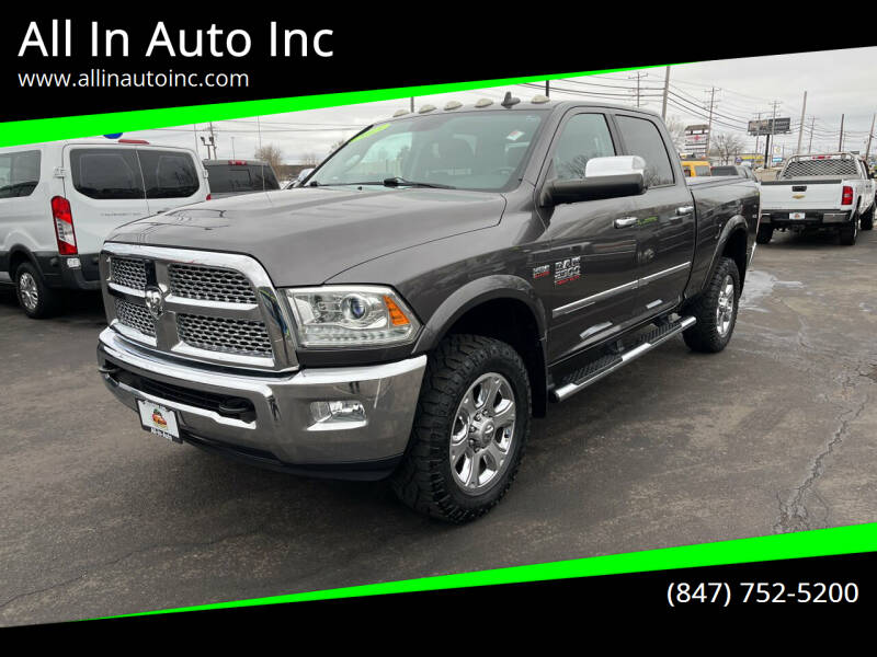 2015 RAM Ram Pickup 2500 for sale at All In Auto Inc in Palatine IL