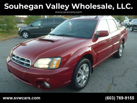2005 Subaru Baja for sale at Souhegan Valley Wholesale, LLC. in Milford NH