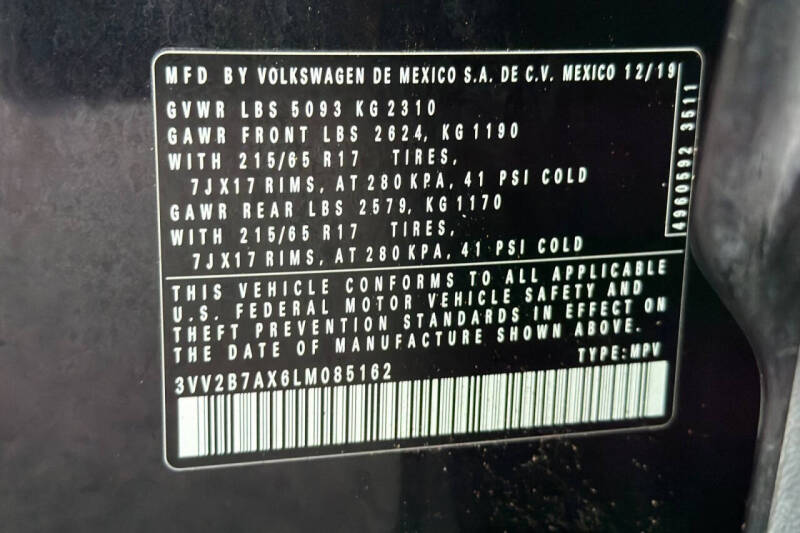 2020 Volkswagen Tiguan