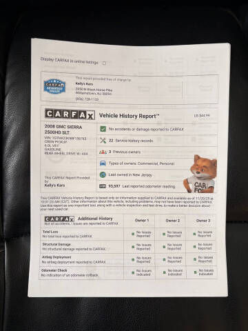 2008 GMC Sierra 2500HD SLT