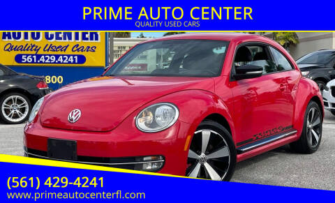 2012 Volkswagen Beetle for sale at PRIME AUTO CENTER in Palm Springs FL