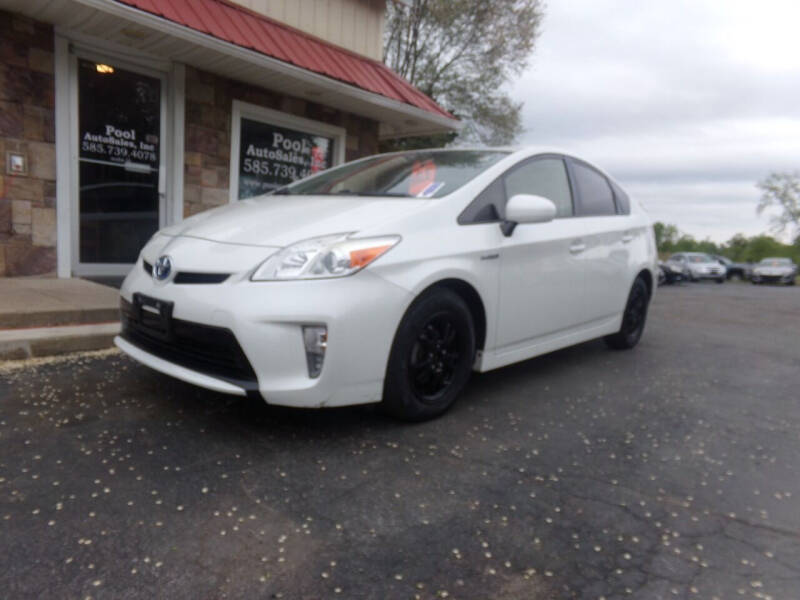 2015 Toyota Prius for sale at Pool Auto Sales Inc in Spencerport NY