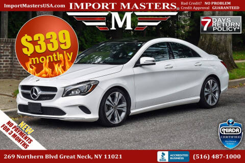 2019 Mercedes-Benz CLA for sale at Import Masters in Great Neck NY