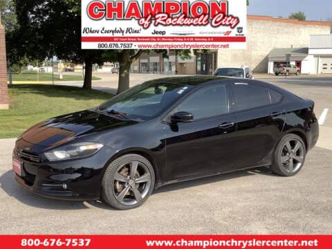 2016 Dodge Dart for sale at CHAMPION CHRYSLER CENTER in Rockwell City IA