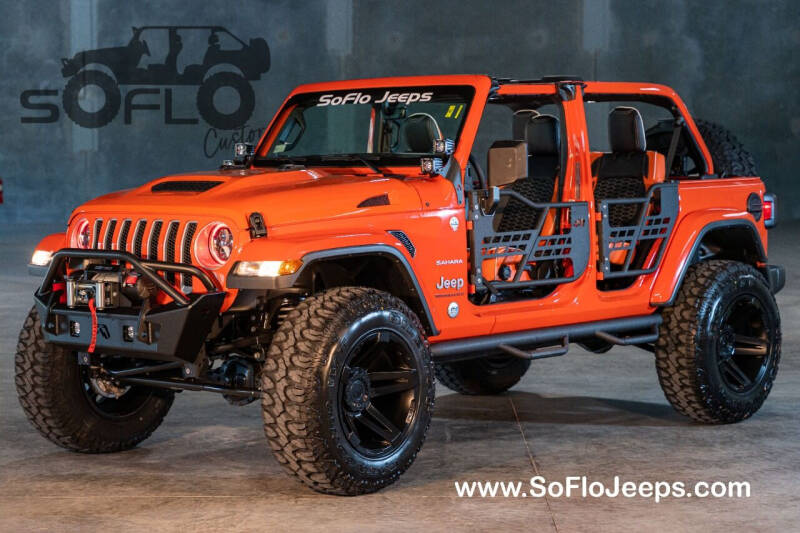 2018 Jeep Wrangler Unlimited for sale at SoFlo Customs in Fort Lauderdale FL