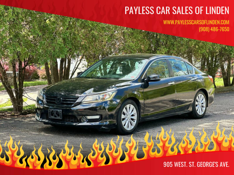2014 Honda Accord for sale at Payless Car Sales of Linden in Linden NJ