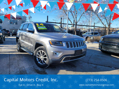 2014 Jeep Grand Cherokee for sale at Capital Motors Credit, Inc. in Chicago IL